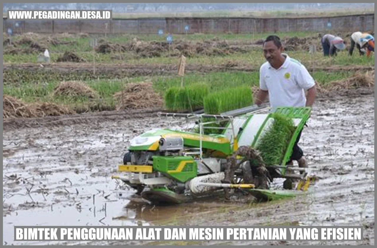 Bimtek Penggunaan Alat dan Mesin Pertanian yang Efisien