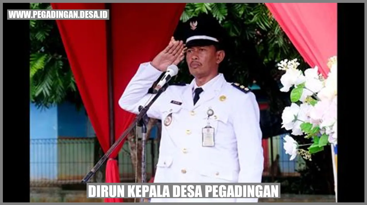 Kepala Desa Dirun