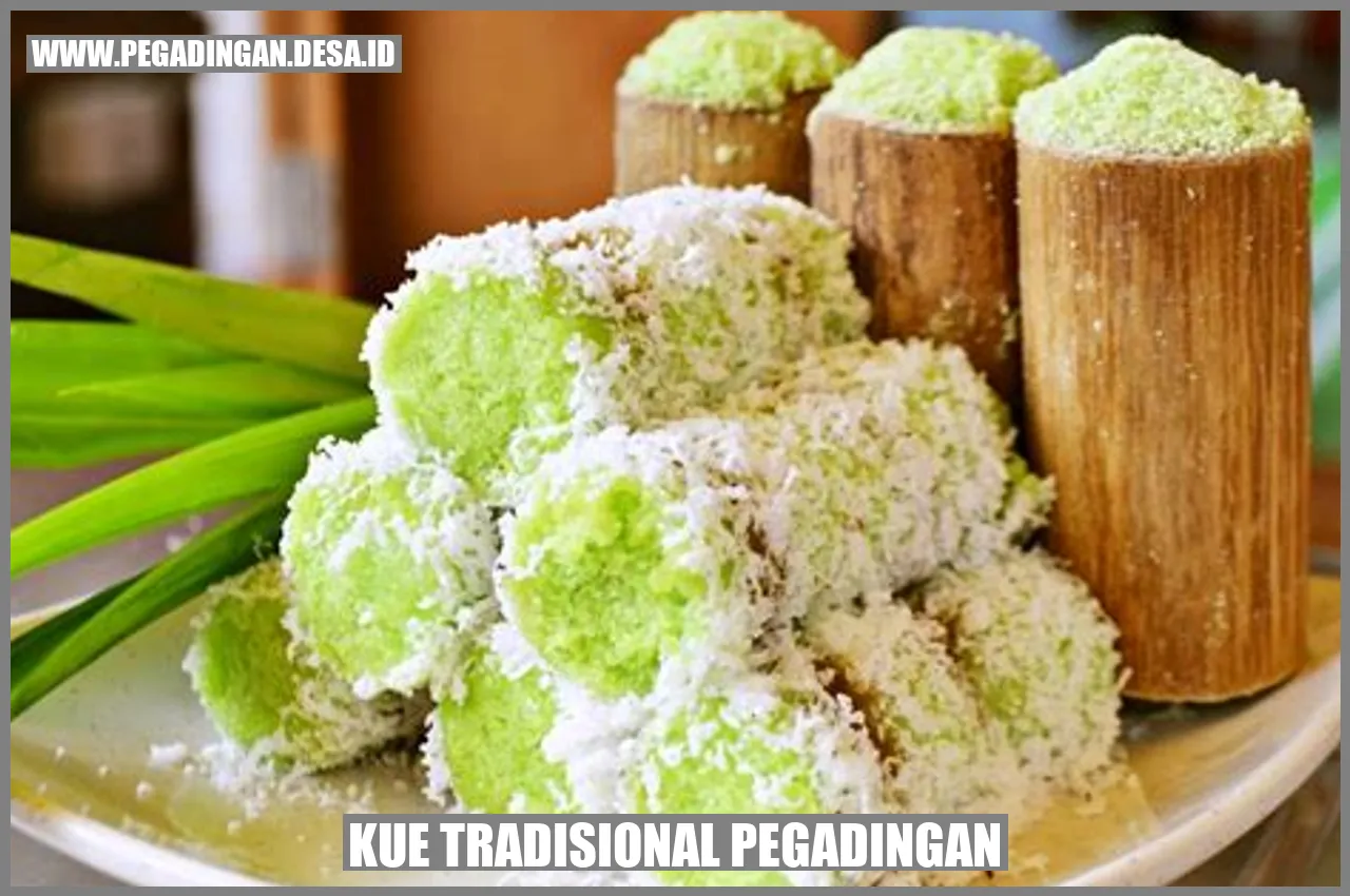 Kue Tradisional Pegadingan