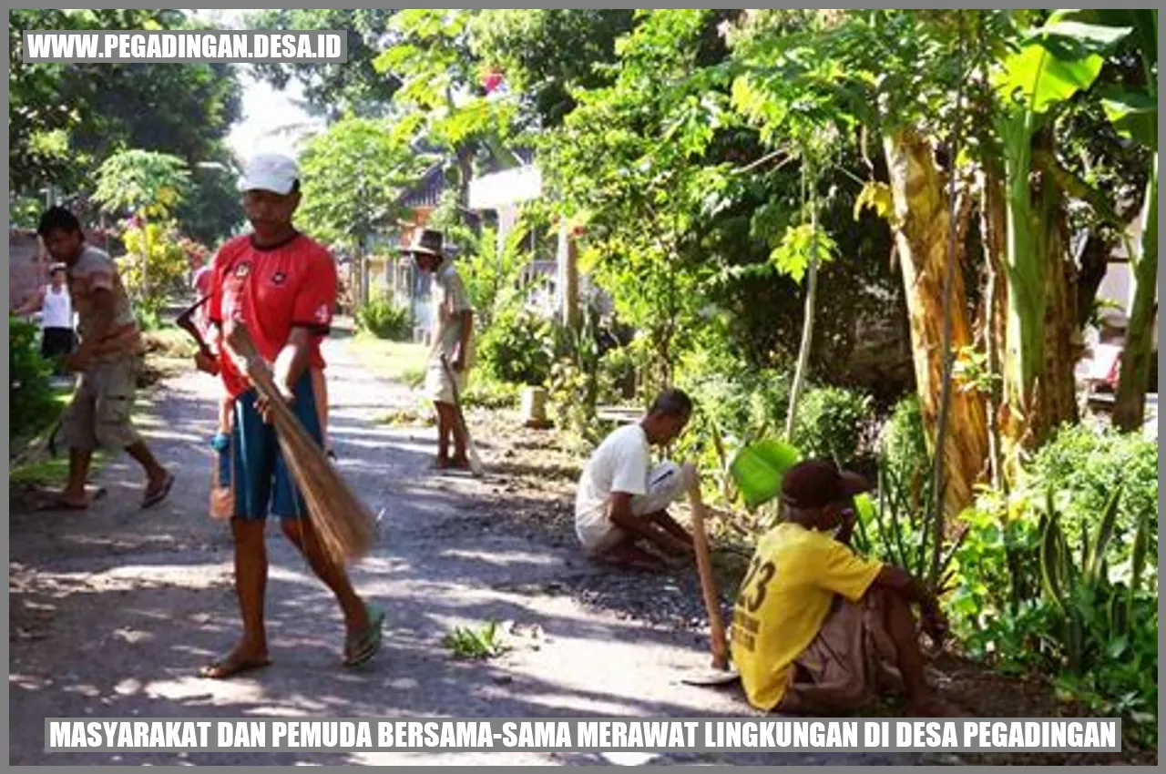 Merawat Lingkungan di Desa