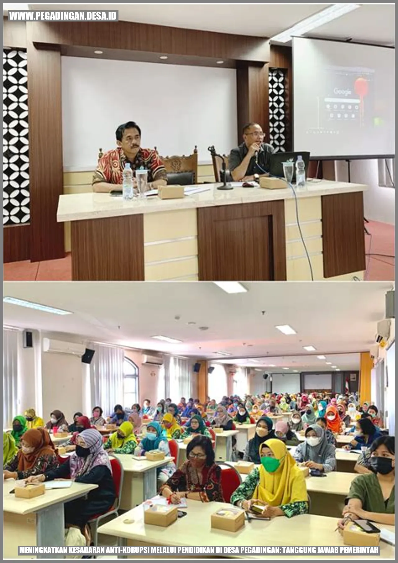 Meningkatkan Kesadaran Anti-Korupsi melalui Pendidikan di Desa Pegadingan: Tanggung Jawab Pemerintah