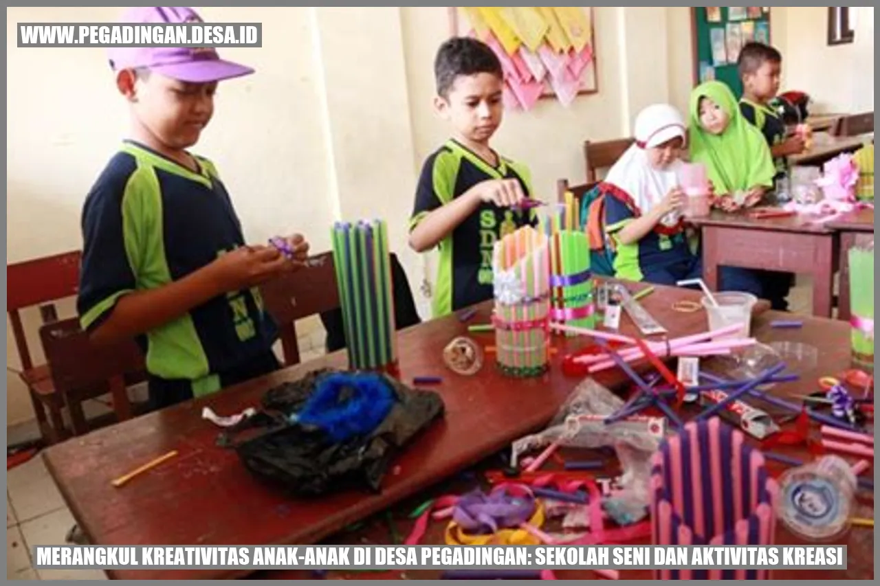 Kreativitas Anak Desa Pegadingan