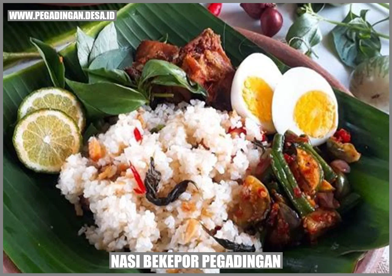 Nasi Bekepor Pegadingan