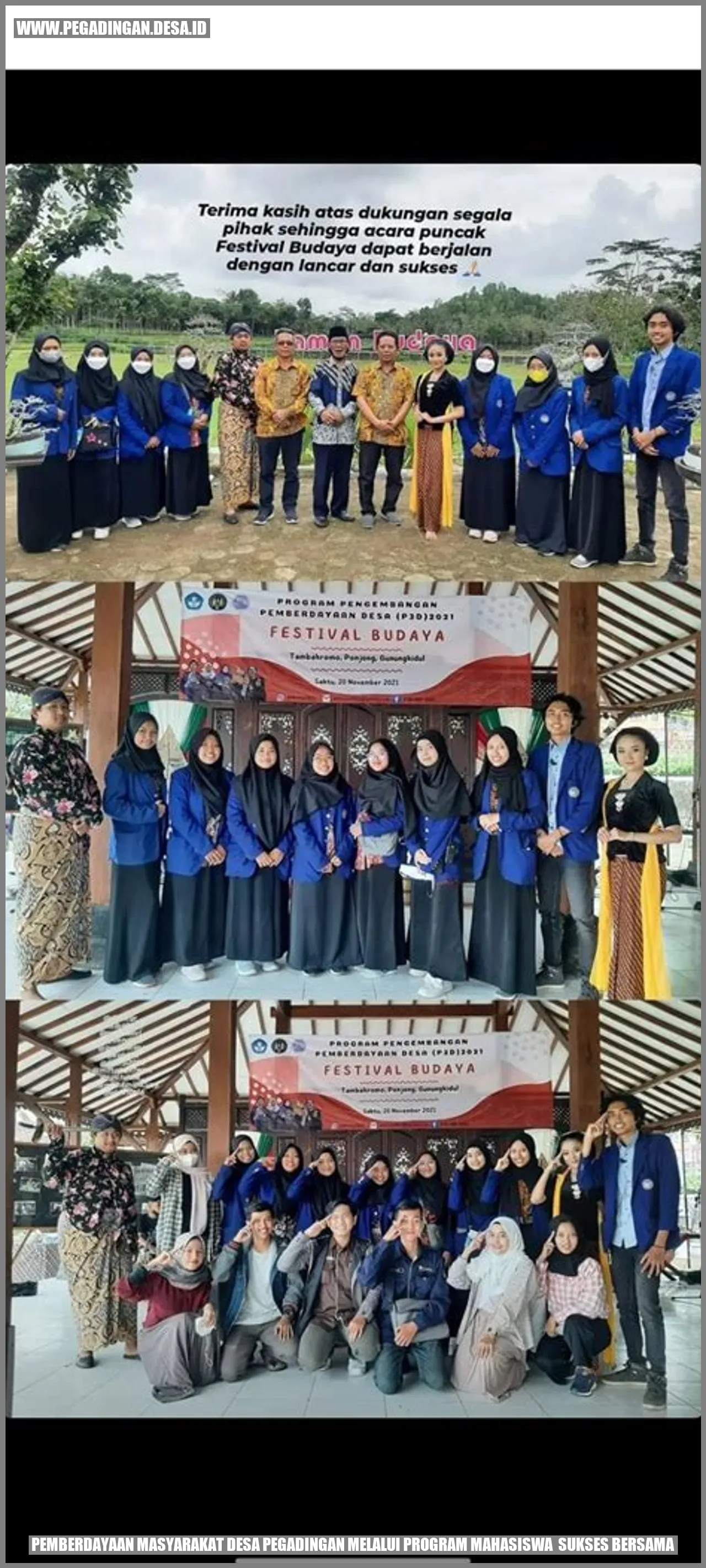 Pemberdayaan Masyarakat Desa Pegadingan melalui Program Mahasiswa