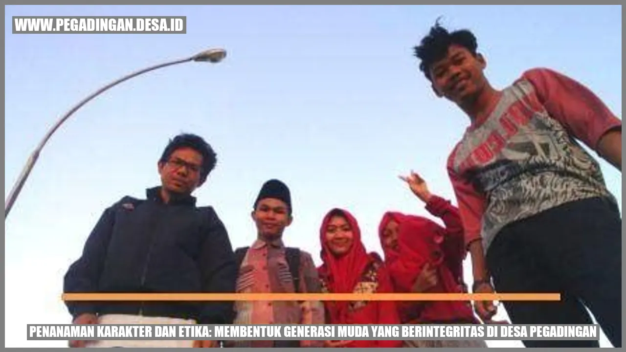 Membentuk Pemuda Berintegritas di Desa Pegadingan