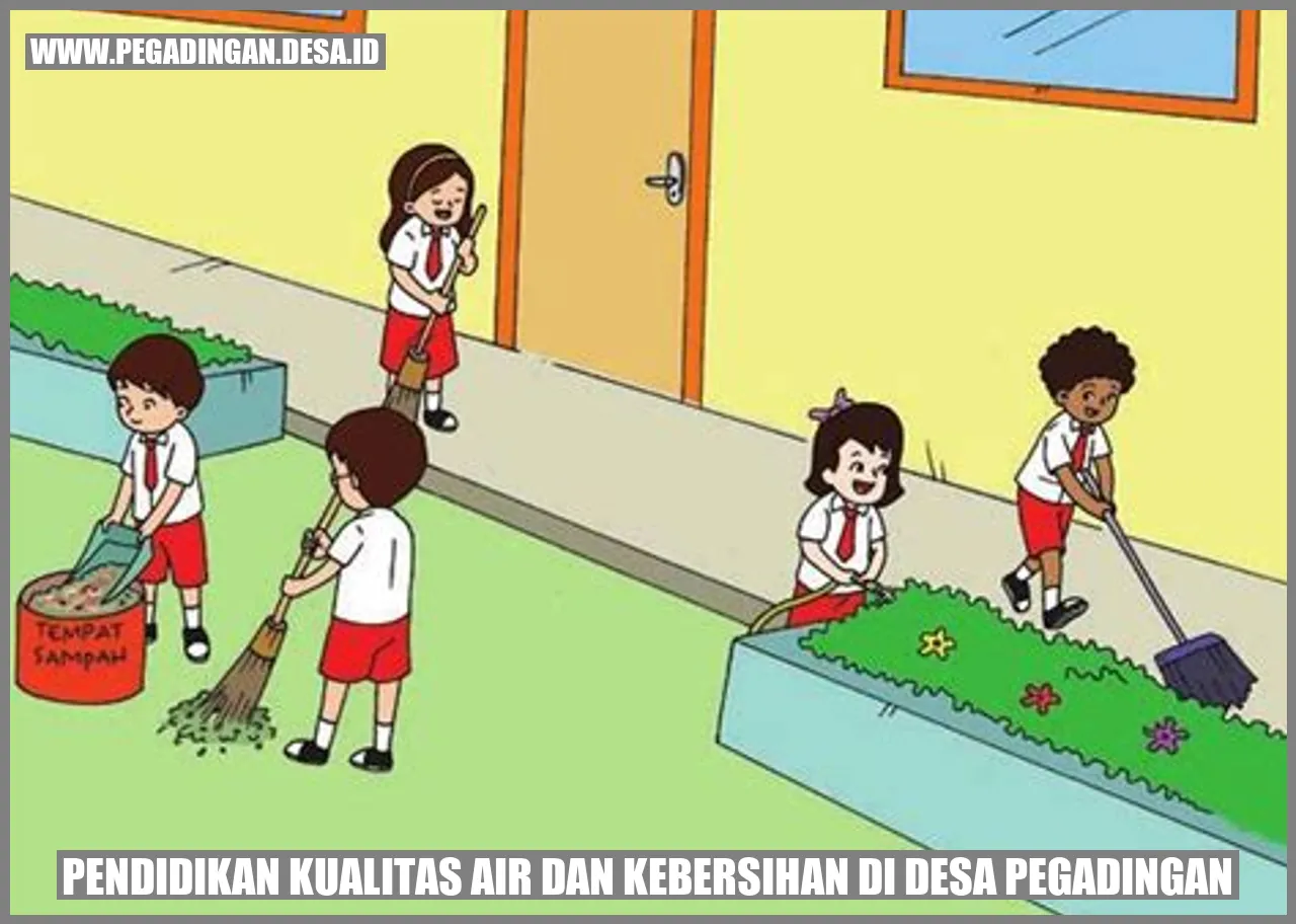 Pendidikan Kualitas Air dan Kebersihan di Desa Pegadingan