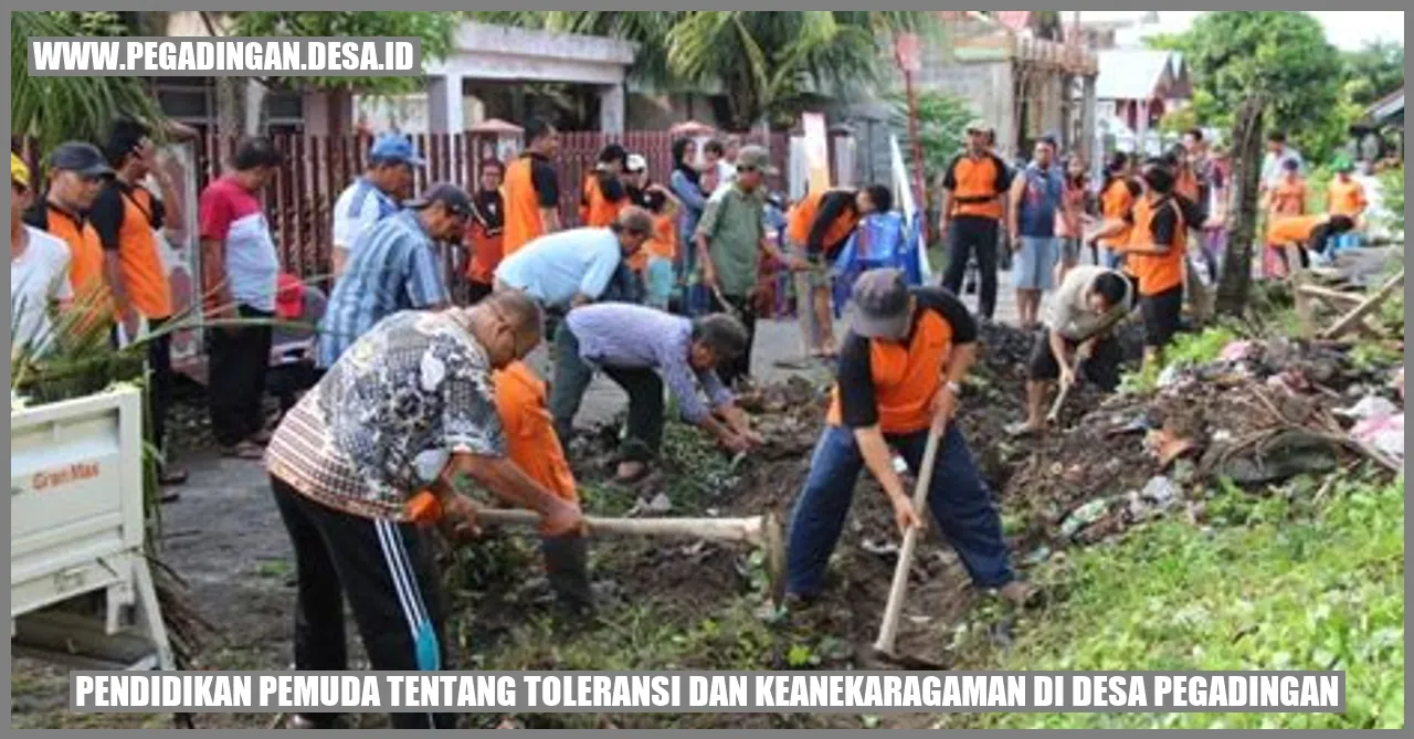 Pendidikan Toleransi Desa Pegadingan