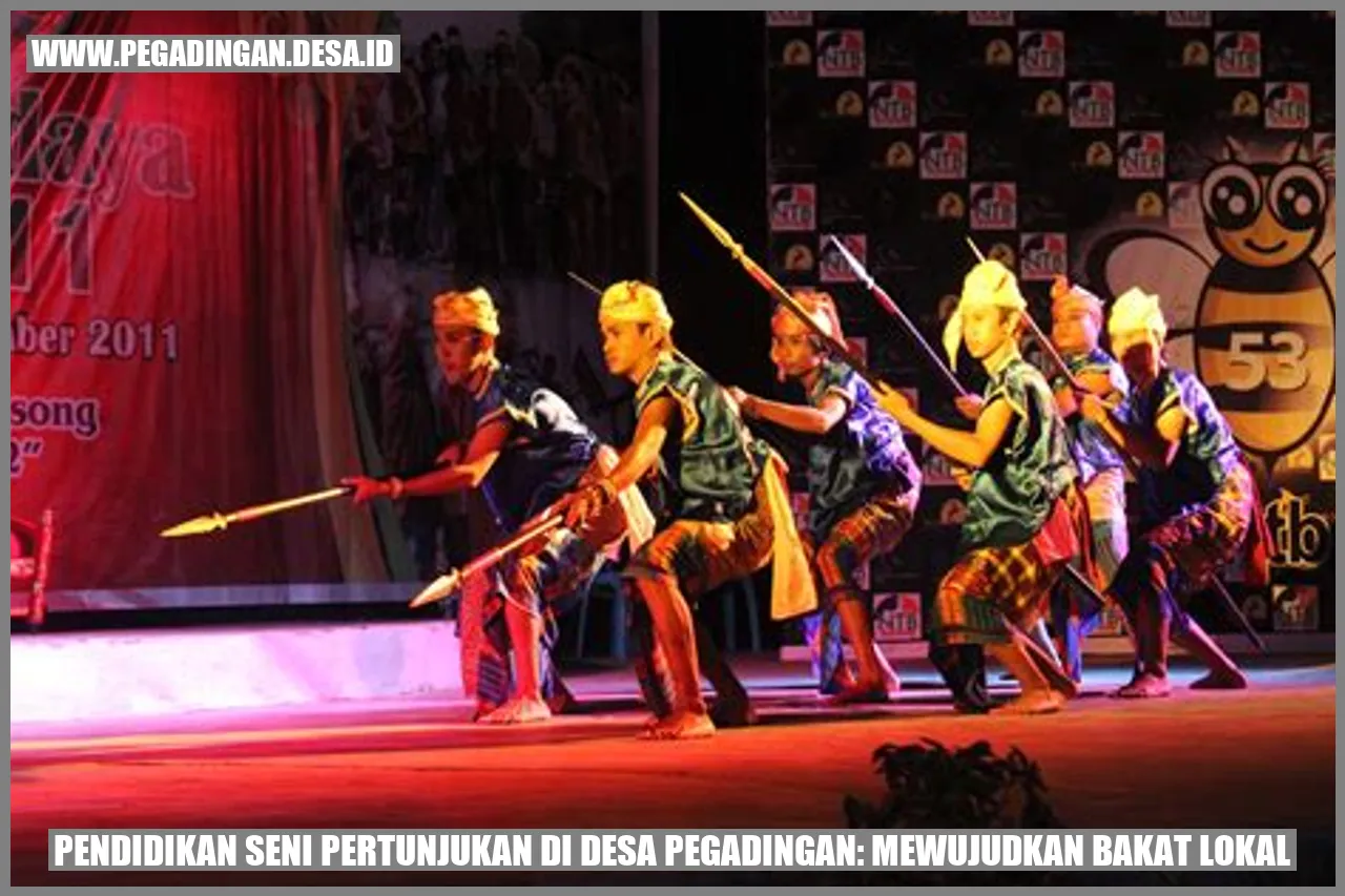 Pendidikan Seni Pertunjukan di Desa Pegadingan: Mewujudkan Bakat Lokal