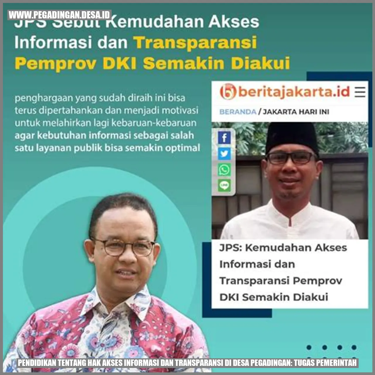 Pendidikan tentang Hak Akses Informasi dan Transparansi di Desa Pegadingan: Tugas Pemerintah