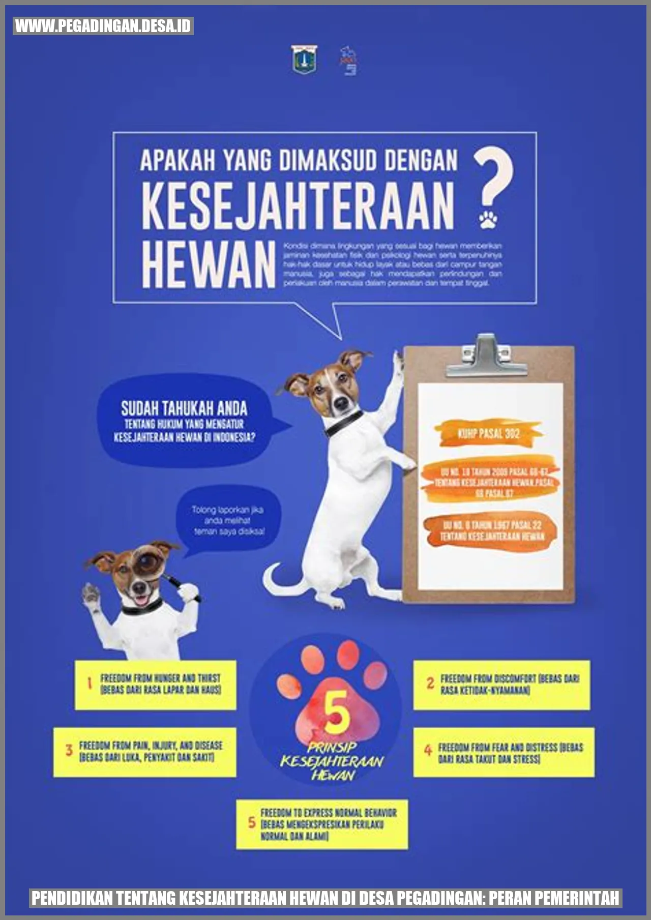 Pendidikan Kesejahteraan Hewan di Desa Pegadingan: Peran Pemerintah