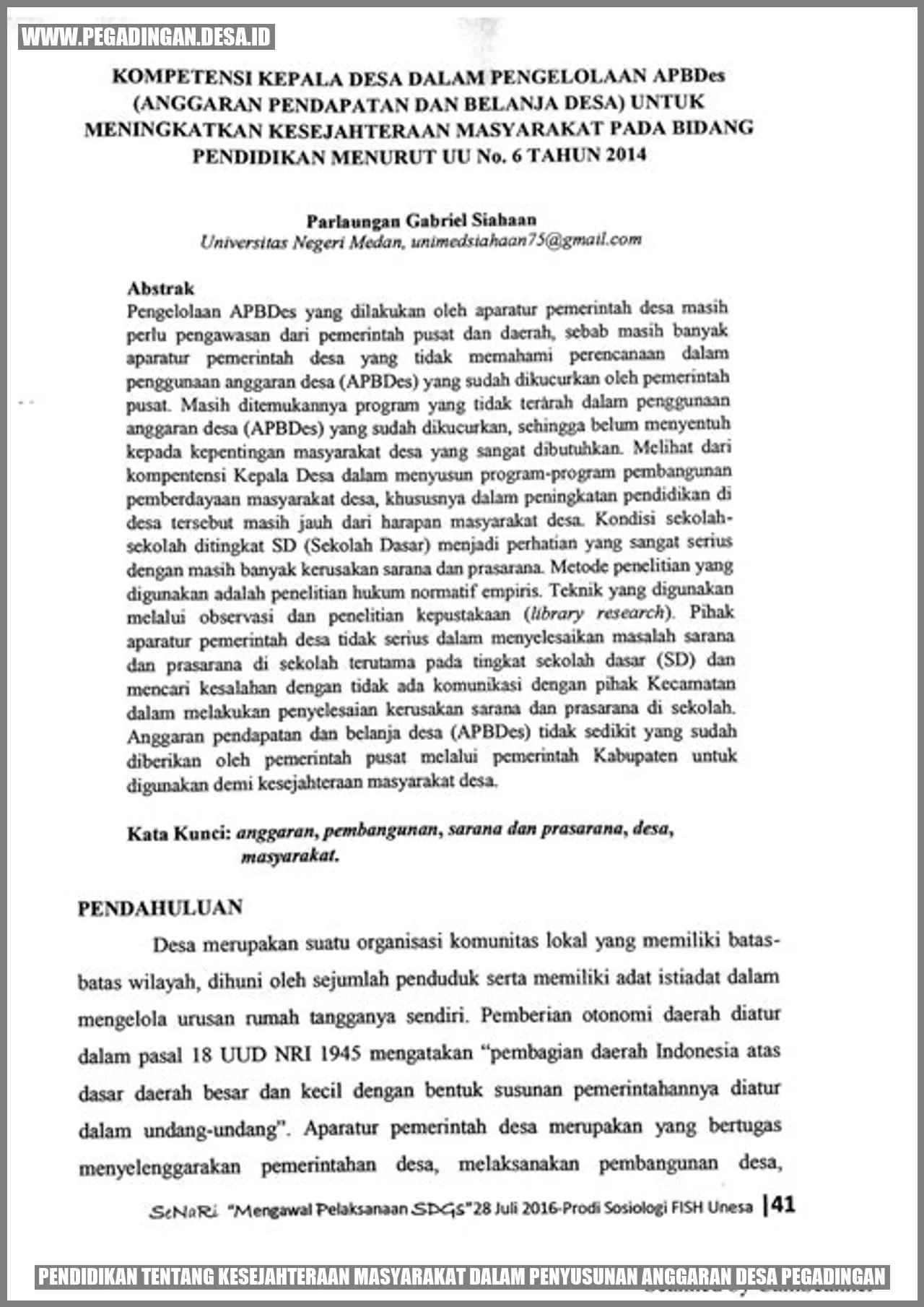 Gambar Desa Pegadingan