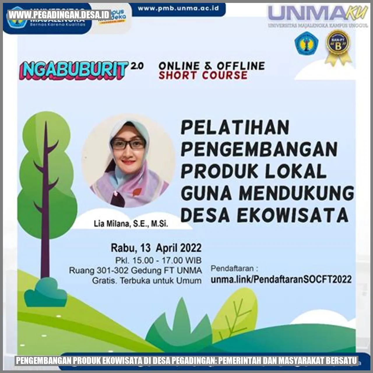 Pengembangan Produk Ekowisata di Desa Pegadingan: Pemerintah dan Masyarakat Bersatu
