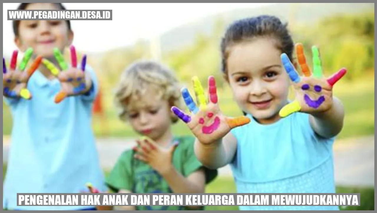 Pengenalan Hak Anak dan Peran Keluarga dalam Mewujudkannya