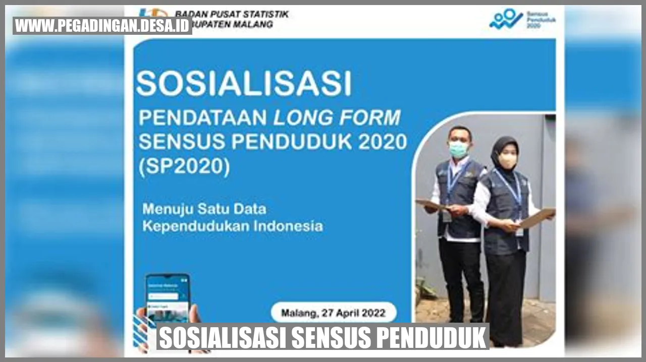 Sosialisasi sensus penduduk